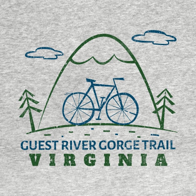 Guest River Gorge Trail, Virginia by Mountain Morning Graphics